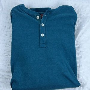 Normal Brand Henley Size L-T Teal